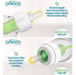 شیشه شیر باریک طلقی 250میل نوزاد دکتر براون Dr Brown's - تصویر 3