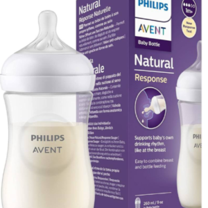 شیشه شیر نچرال 260 میل ریسپانس فلیپس اونت PHILIPS AVENT