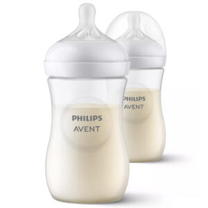 شیشه شیر نچرال 260 میل 2 عددی فلیپس اونت Philips Avent
