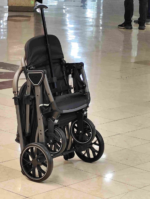 کالسکه چمدانی کیدیلو K101 - مشکی - تصویر 2